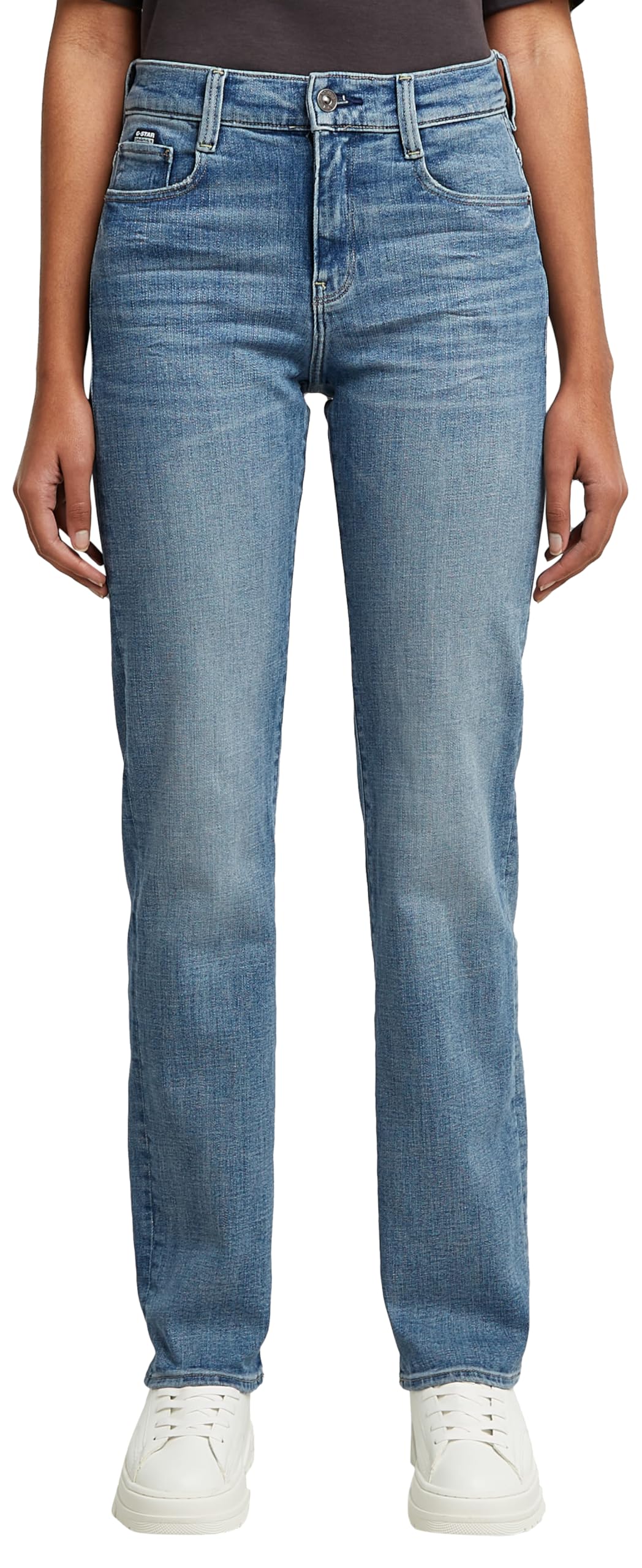 G-STAR Women's Strace Straight Jeans, Blue (Sun Faded Niagara D23951-C051-D898), 30W / 30L