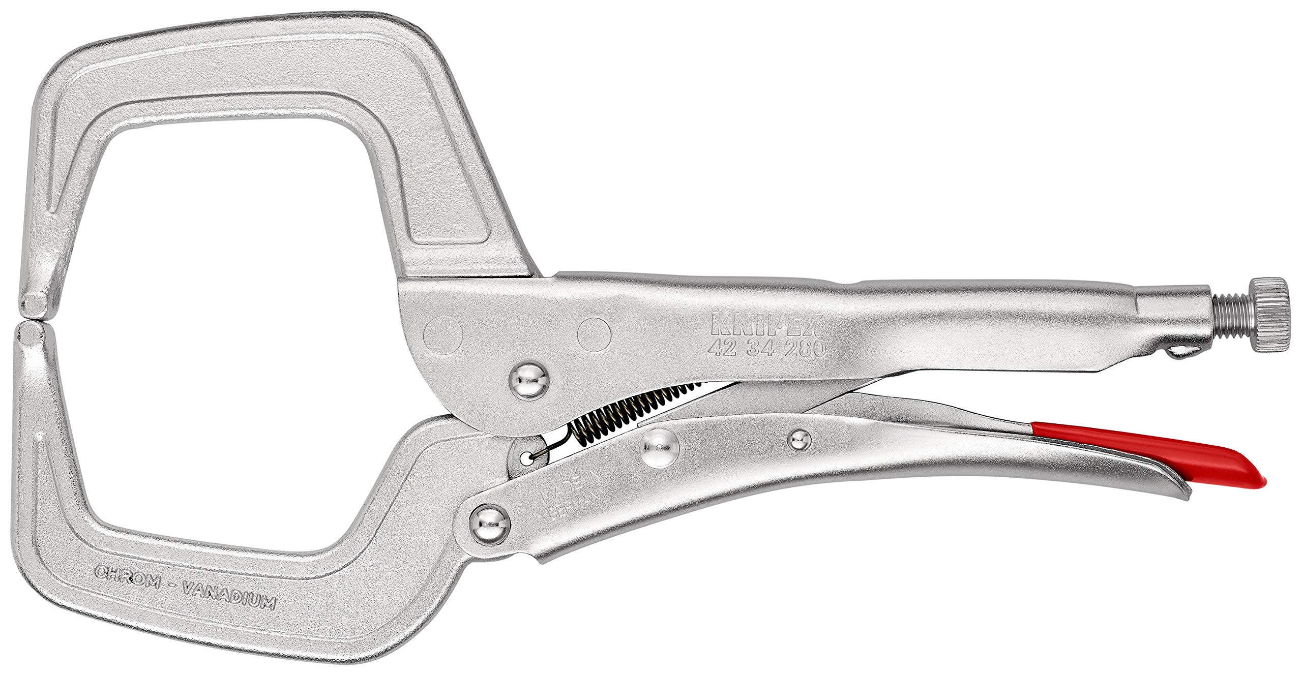 KNIPEX Schweiß-Gripzange verzinkt 280 mm, 42 34 280
