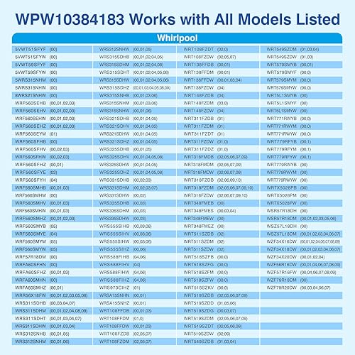 Miniatura 6 de WPW10384183 W10384183 - Termistor para refrigerador - Piezas de repuesto compatibles con Whirlpool Kenmore, 2118228 Congelador Sensor de temperatura