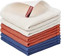 Vista 76 de Nialnant Paquete de 6 toallas de mano de cocina, grandes toallas de té de cocina 100% algodón, paños de cocina para secar platos 13x28 pulgadas