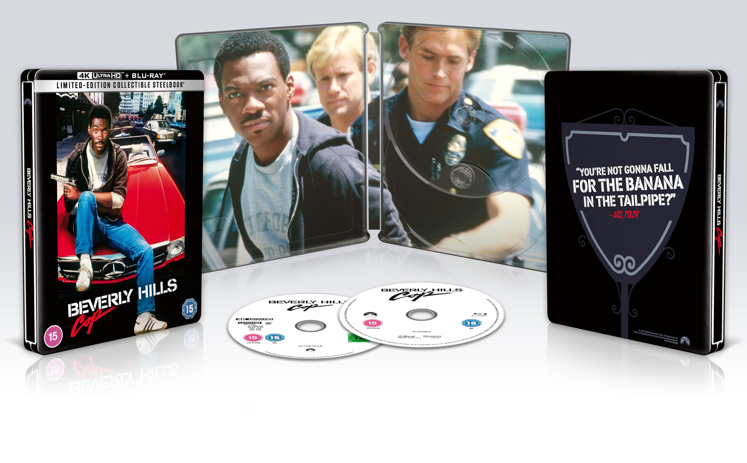 Beverly Hills Cop Steelbook [Blu-ray] [Region A]