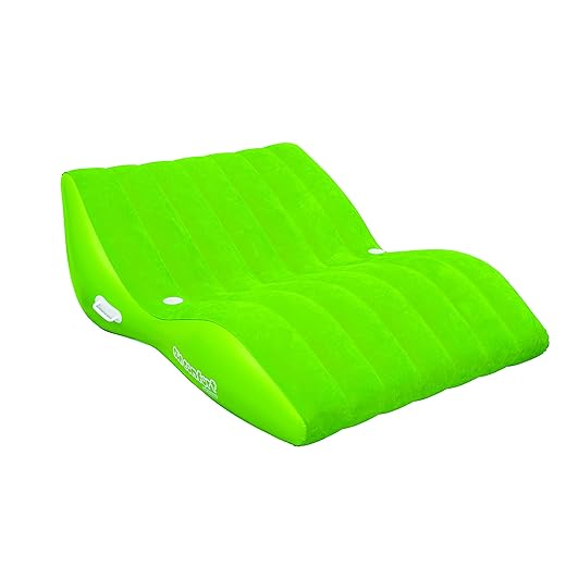 Airhead SUN COMFORT COOL SUEDE Double Zero Gravity Lounge, Lime