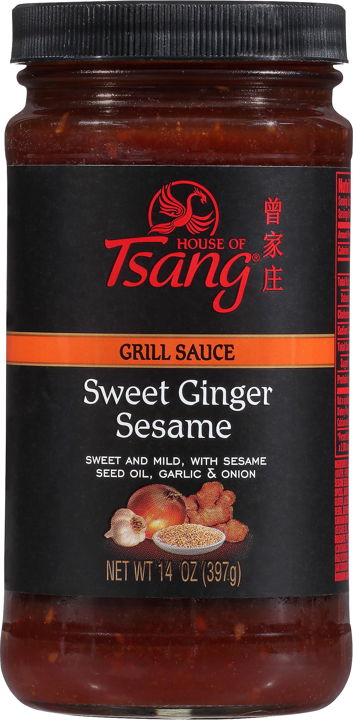 House Of Tsang Sauce Grill sweet Ginger, 14 oz