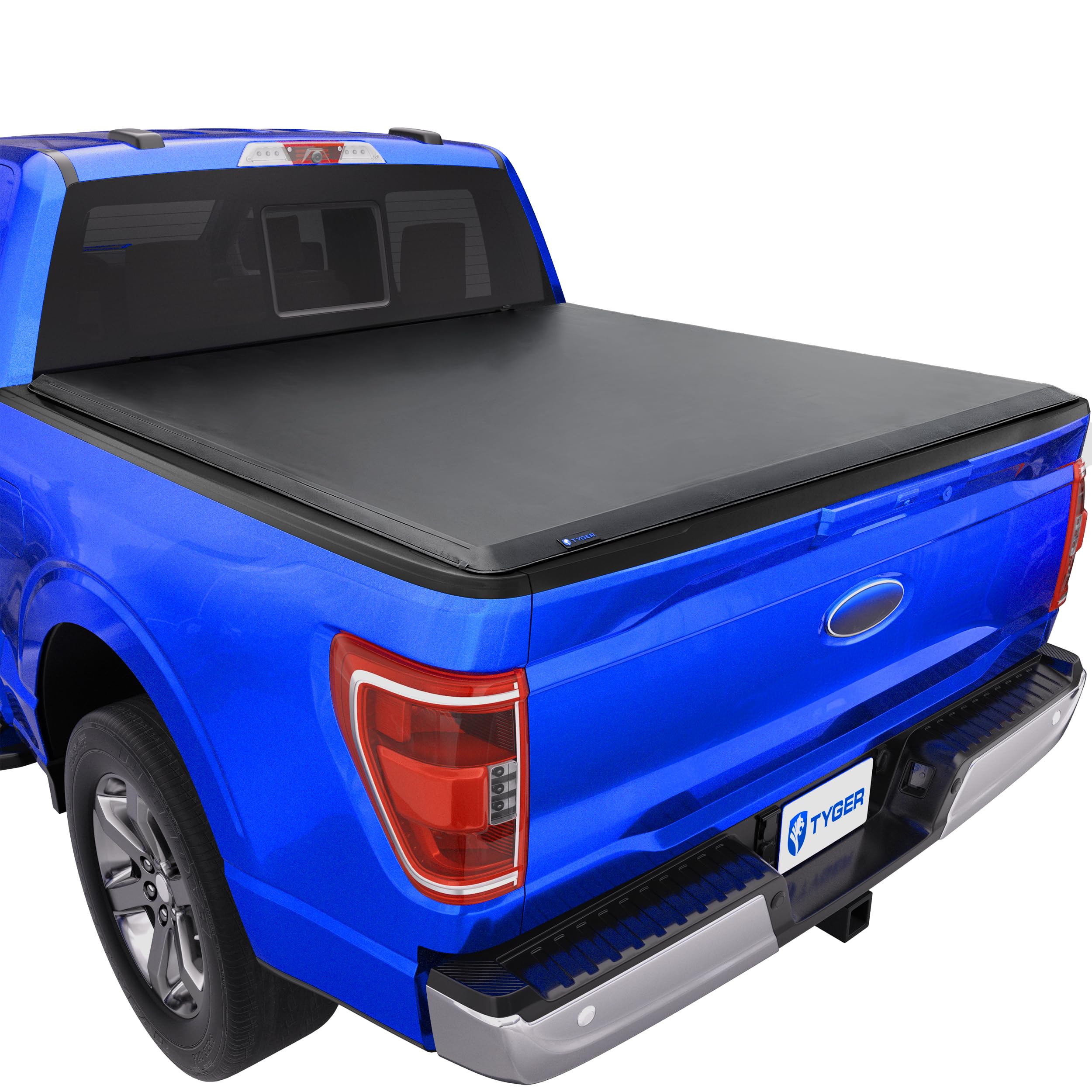 Tyger Auto T1 Soft Roll Up Truck Bed Tonneau Cover Compatible with 2021-2022 Ford F-150 | Styleside 5.5' Bed (66") | TG-BC1F9064