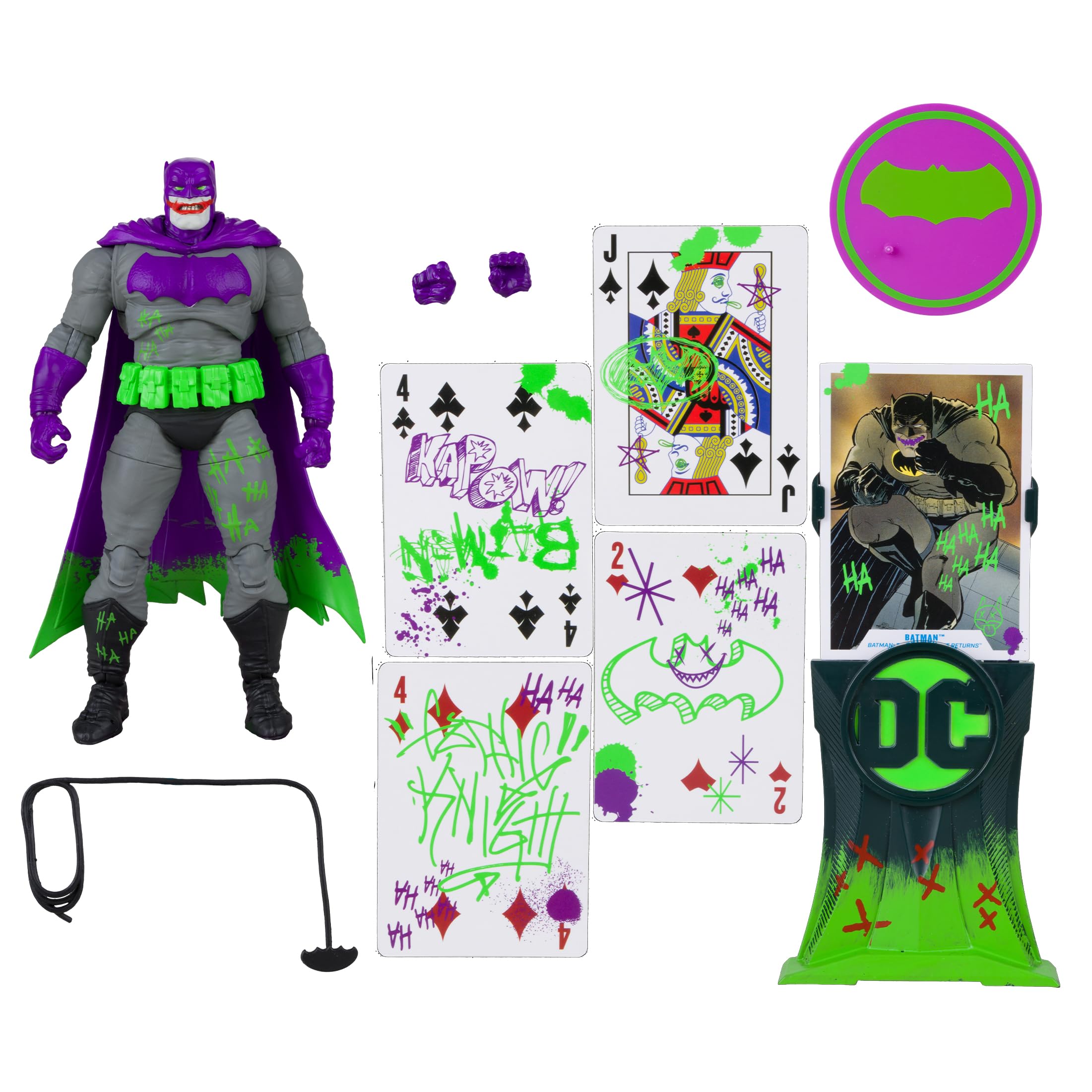 McFarlane Figura 7" Batman (Dark Knight Returns) (Jokerized) (Gold Label)