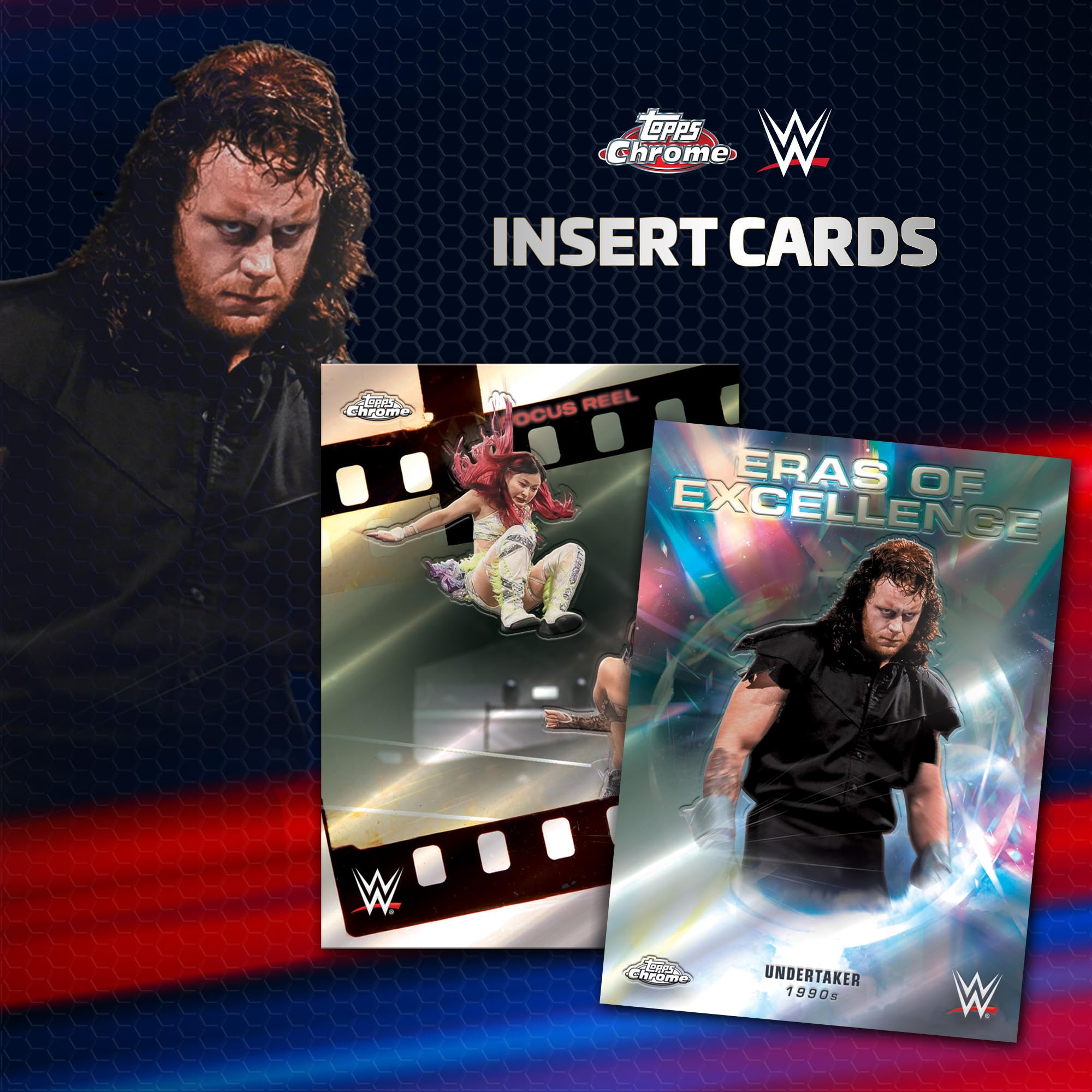 2026 Topps Chrome WWE - Factory Sealed - Mega Box - 5