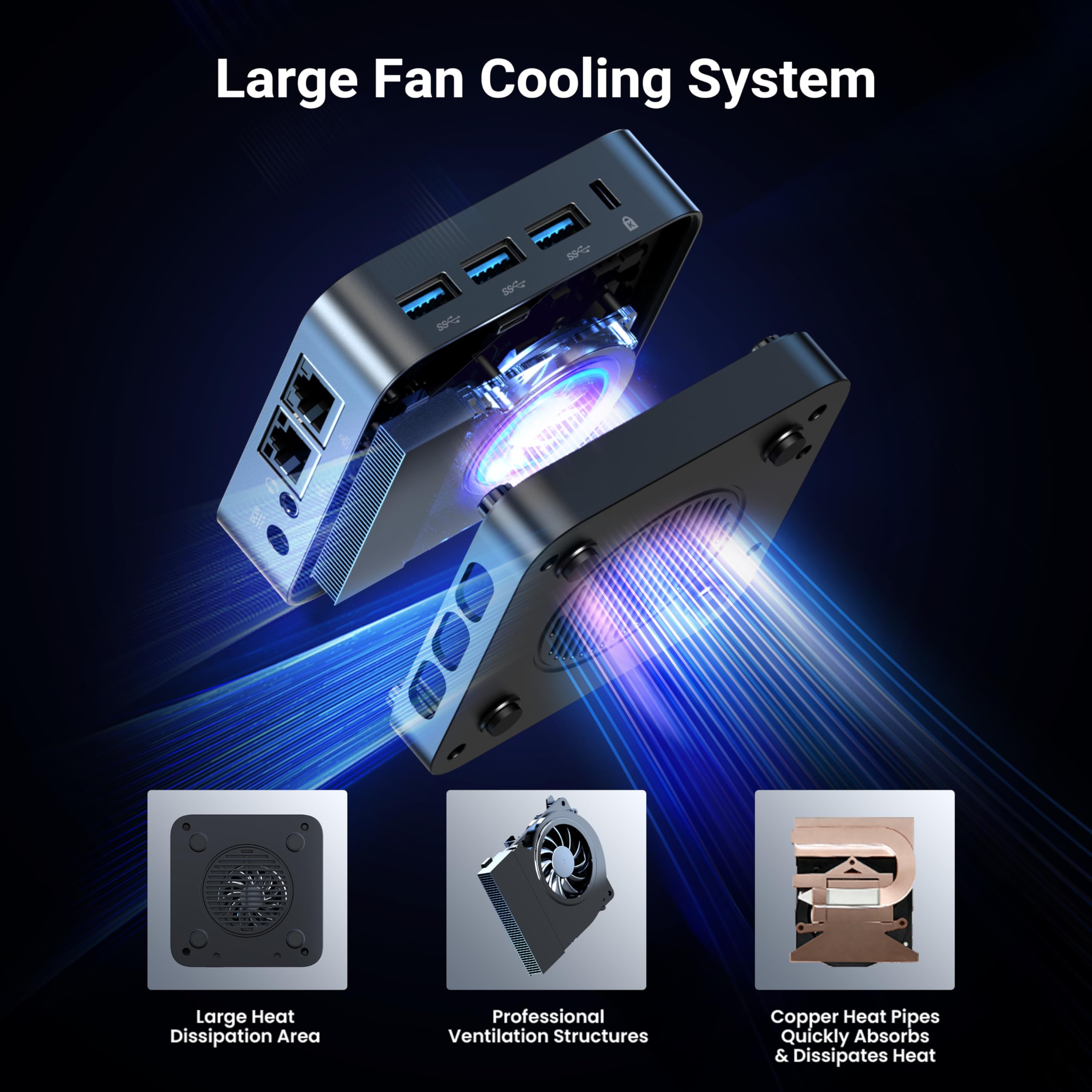 Amazon.com: MINIX NEO Z95 Mini PC,Intel 12th Gen N95,16GB LPDDR5X