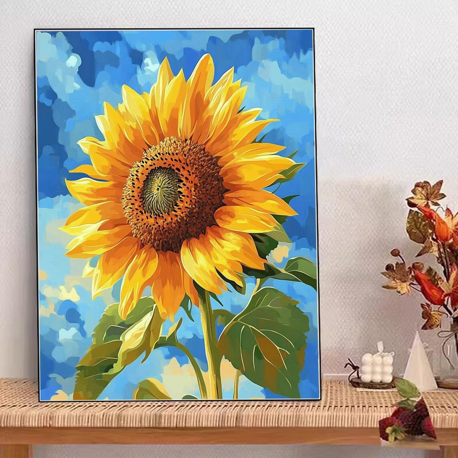 Amazon.co.jp: ダイヤモンドアートひまわり 風景 ダイヤモンドアート