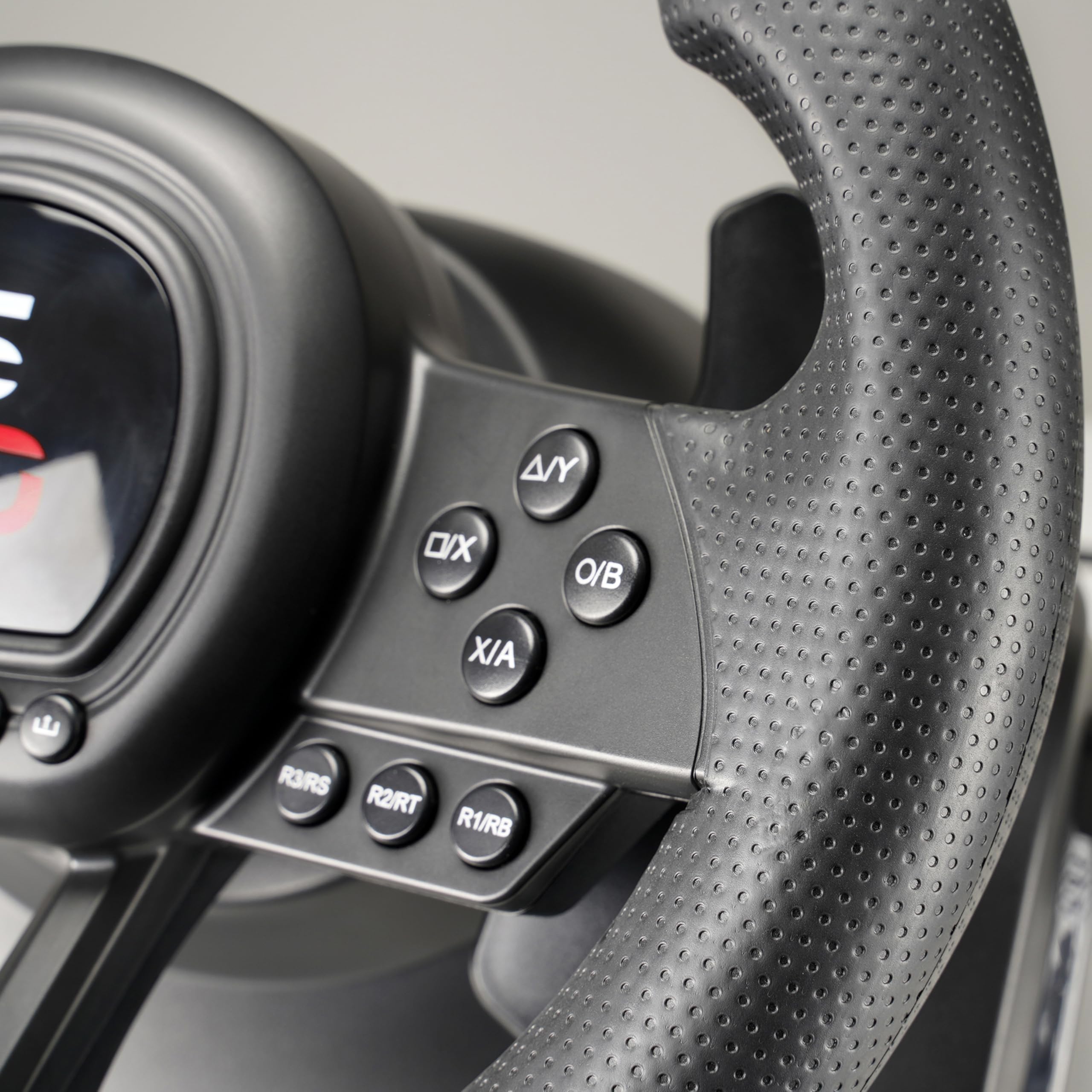 Superdrive - SV650 Racing Wheel con pedali, Shift & Vibration - Xbox serie X/S, Switch, PS4, Xbox One, PC, PS3 (programmabile per tutti i giochi)