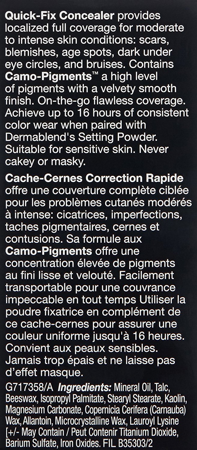 Dermablend Quick Fix Full Coverage Concealer Stick, Fast & Easy Pecision Coverage with all day Hydration - Image 7