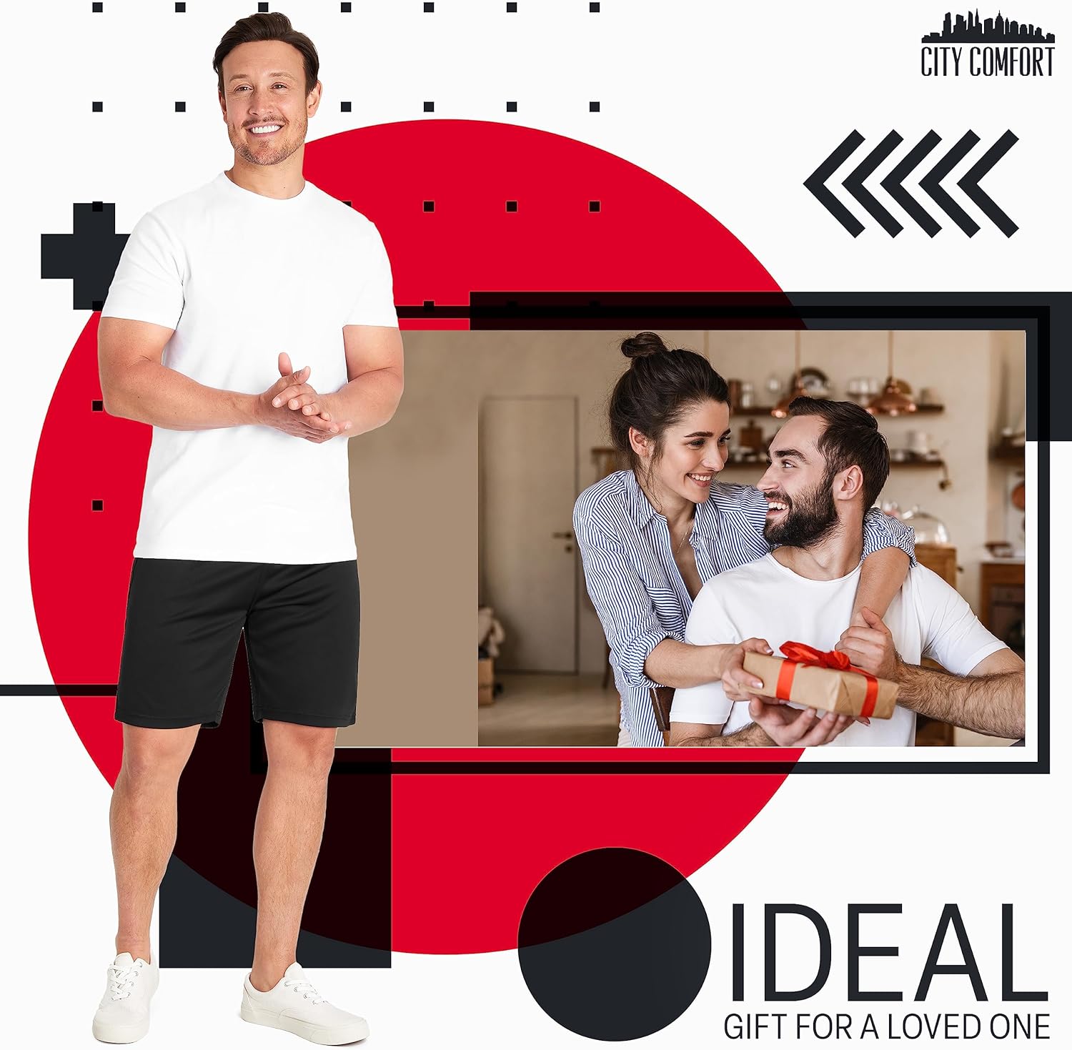 CityComfort Mens Activewear Shorts, Lightweight Breathable Pull On Gym Shorts 4 81TsQMfZJpL. AC SL1500