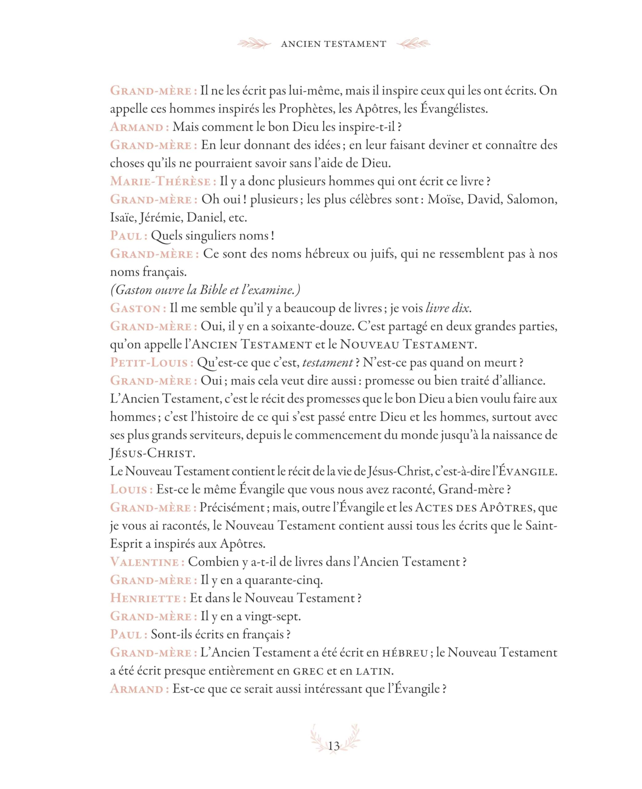 La Bible d'une grand-mère (Comtesse de Ségur)