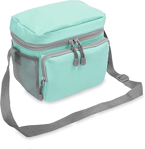 Everest Cooler Bolsa para el almuerzo Verde agua CB6-AQ