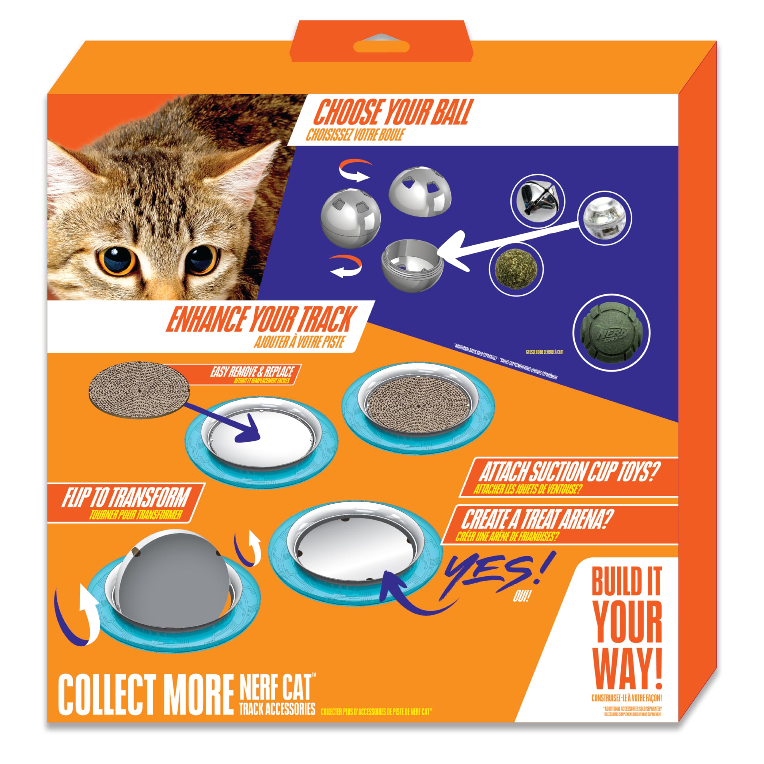 Pet Supplies : Nerf Dog 15in ABS Cyclone Track Ring with Scratcher