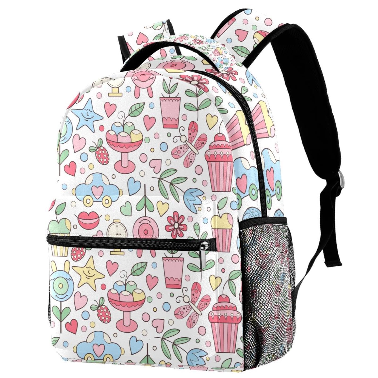 Sac à dos de voyage Campus multicolore anti-fuite avec porte-gourde - 7