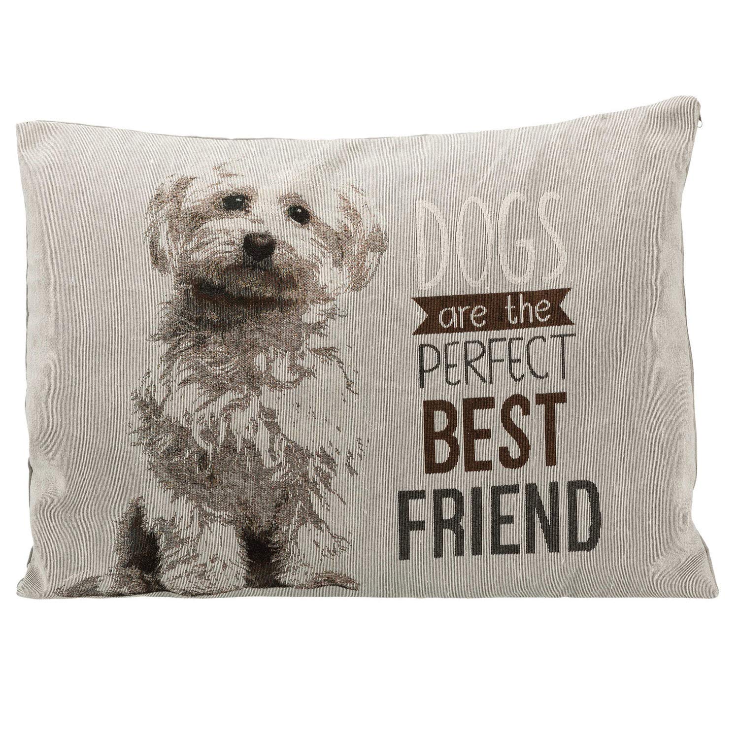 Trixie Chipo Square Cushion for Dogs Suitable for Small Sized Breeds, 60 x 48 cm