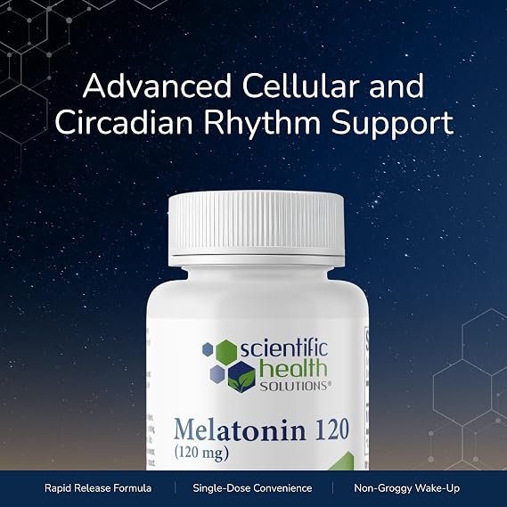 Melatonin 120mg High Dose Sleep Aid (6 Pack)