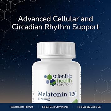 Melatonin 120mg High Dose Sleep Aid (6 Pack)
