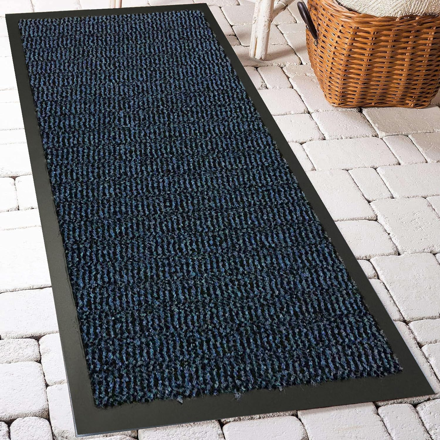 GULLAMBO Carpet runners Non slip Hallway Runner Extra long 60x120cm Hall Runner Rugs–Heavy Duty Floor, Kitchen And Office Use runners, Super Soft Absorbent Multicolor, — image 1