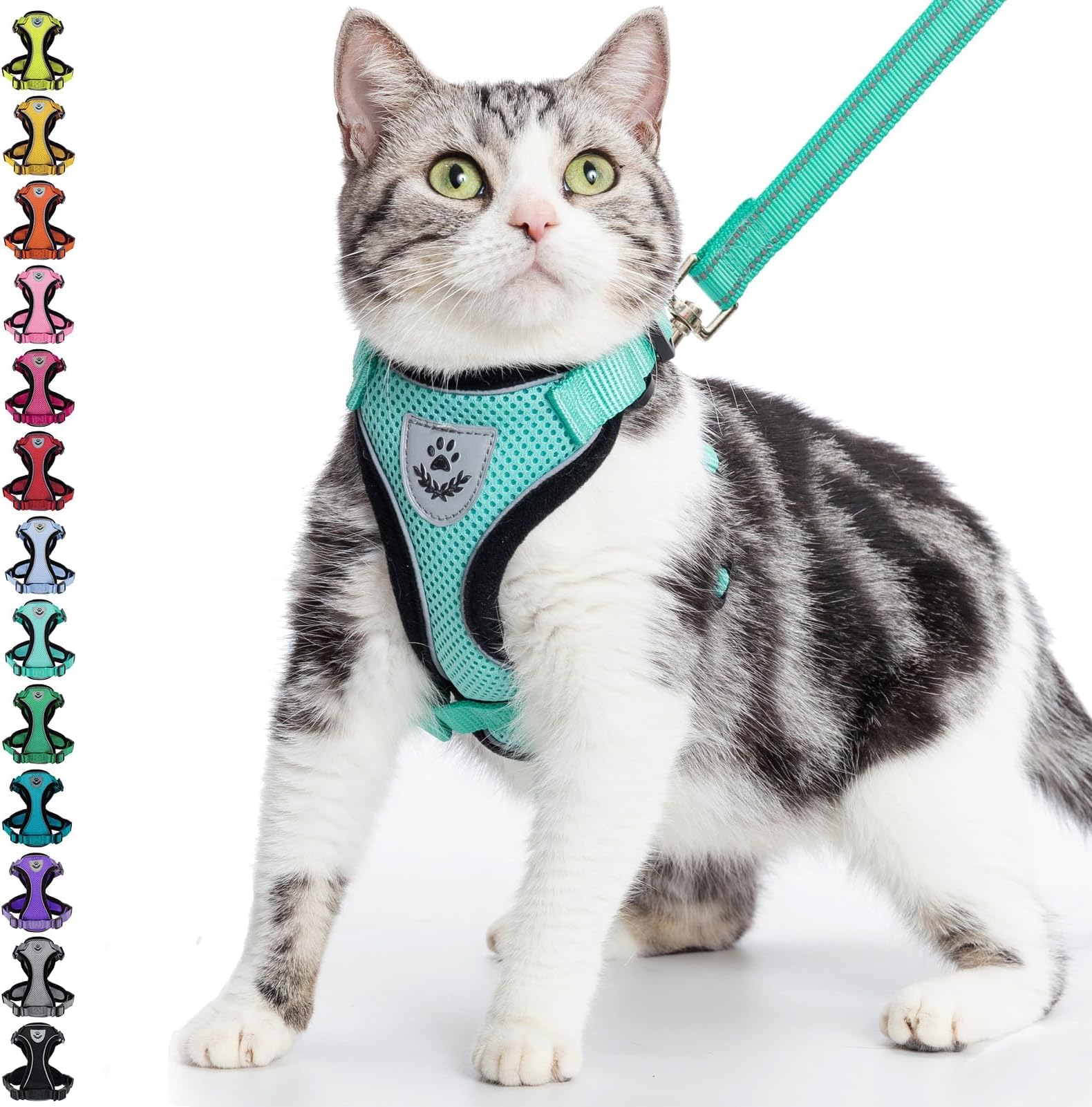 Pet Supplies Rengu Cat Harnesses and Leashes Escape Proof Reflective