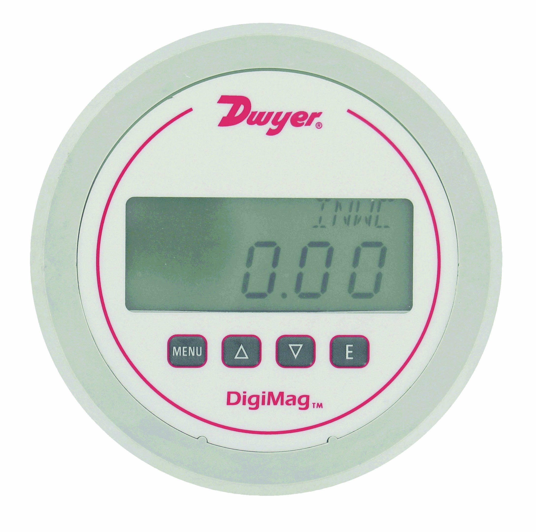 Dwyer DigiMag Series DM-1000 Differential Digital Pressure Gauge, Range 0-100