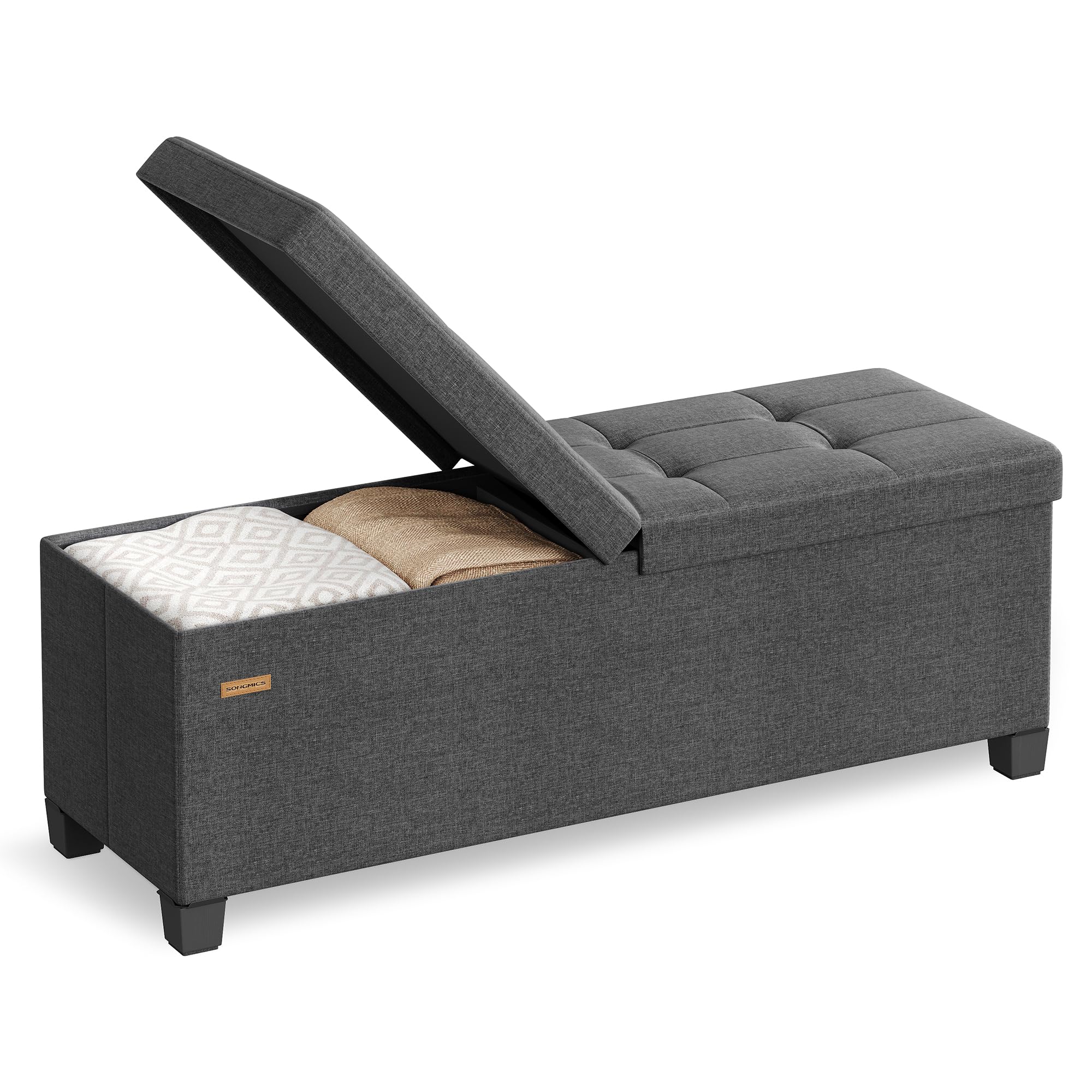 SONGMICS Ottoman with Legs