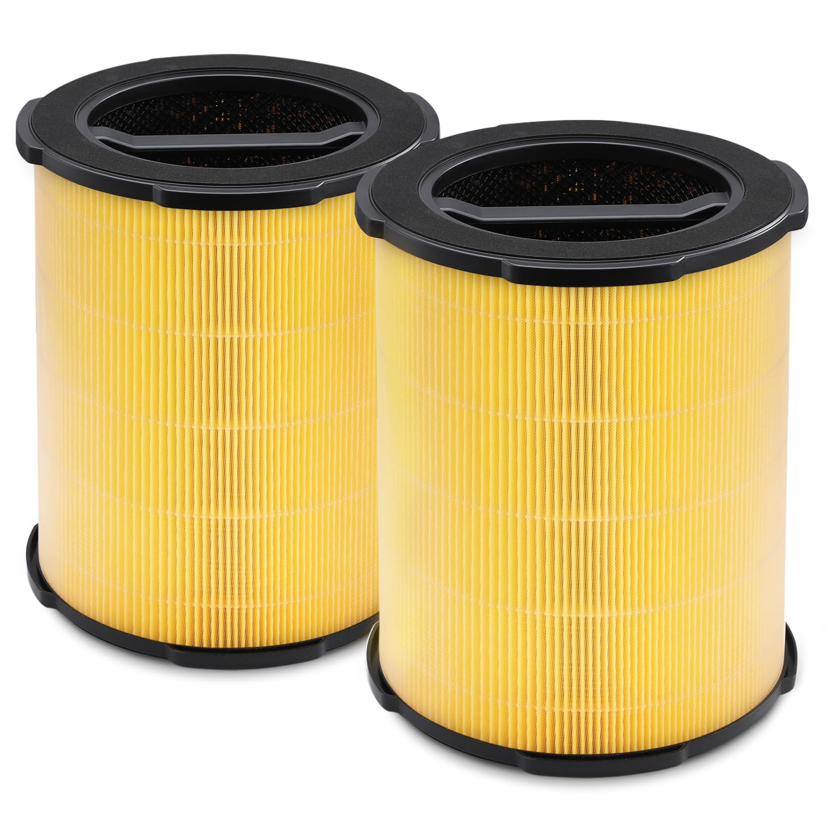 WELOV P200S Pet Care Filter 2 Packs, 3-in-1 H13 True HEPA and High-Efficiency Activated Carbon Filter for Pet Hair, Dander, Pollen, Dust, Pet Odor, and Other Unwanted Smells