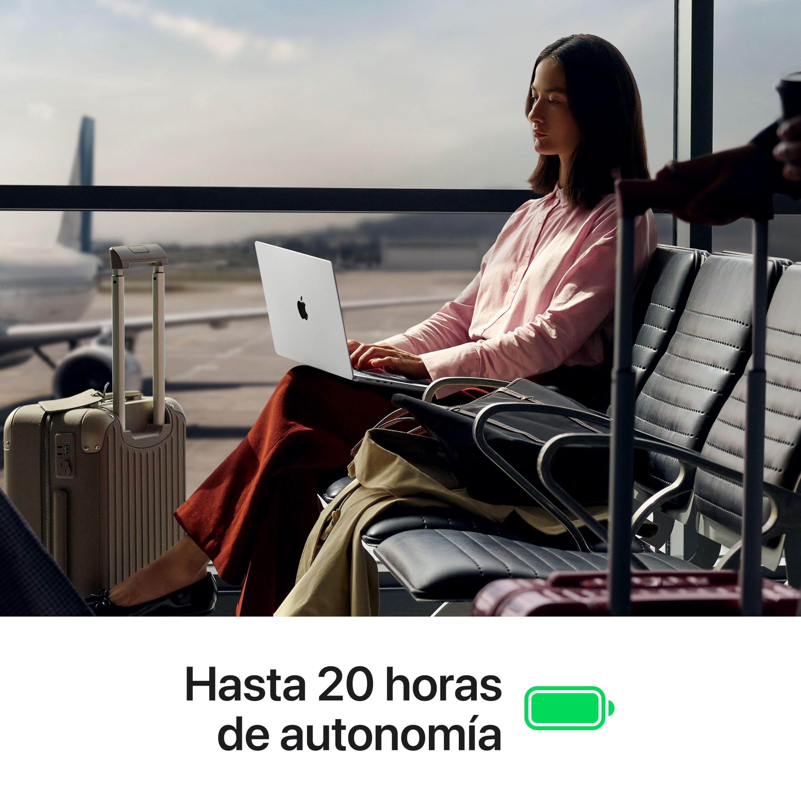 Apple MacBook Pro de 14,2 Pulgadas portátil con Chip M5 MAX: Pantalla Liquid Retina, CPU de 18 núcleos y GPU de 32 núcleos, 36 GB Memoria unificada, 2 TB de SSD, Teclado español; Negro Espacial