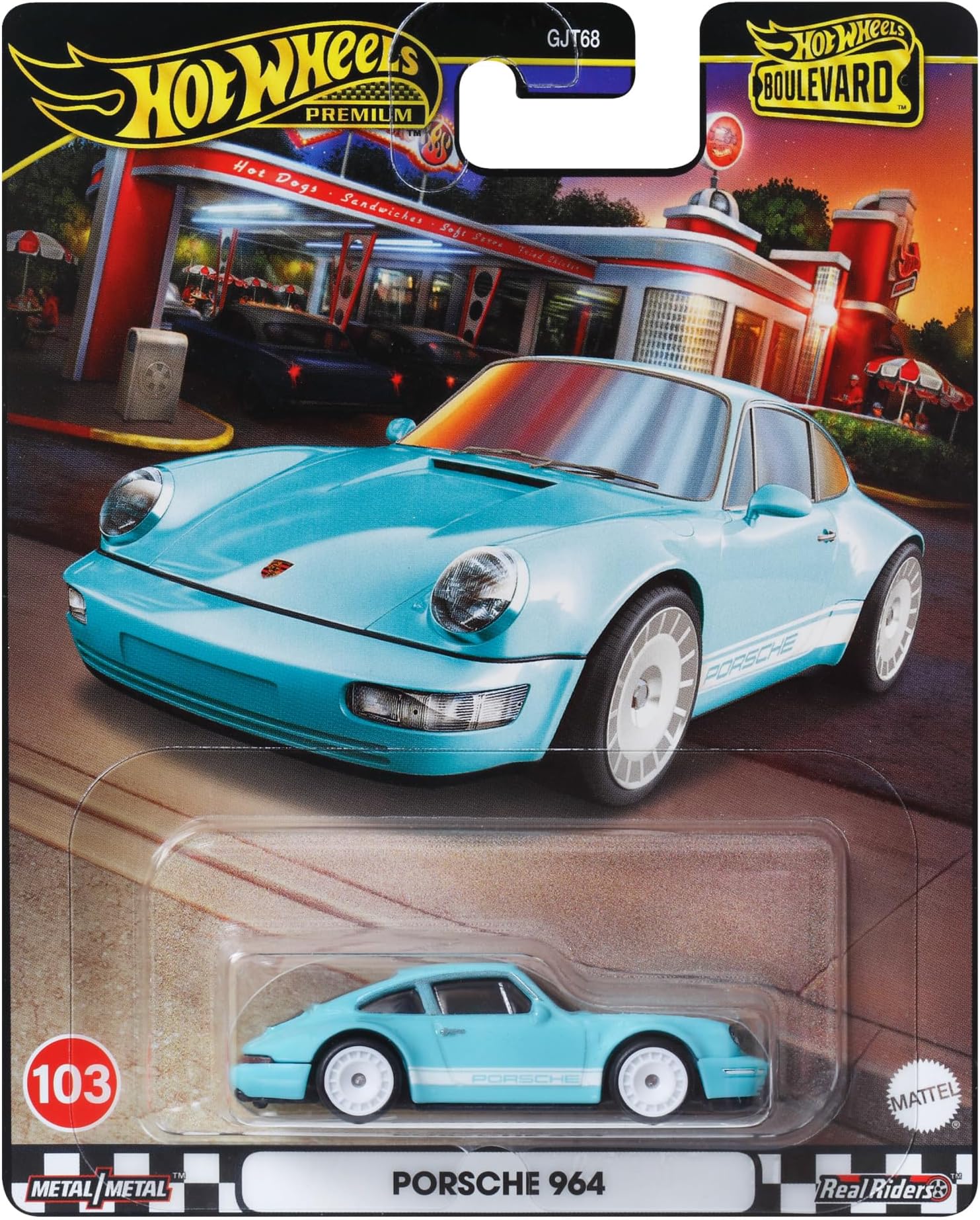 Porsche 964 No.103 HRT73 | Hot Wheels Boulevard Vehicle