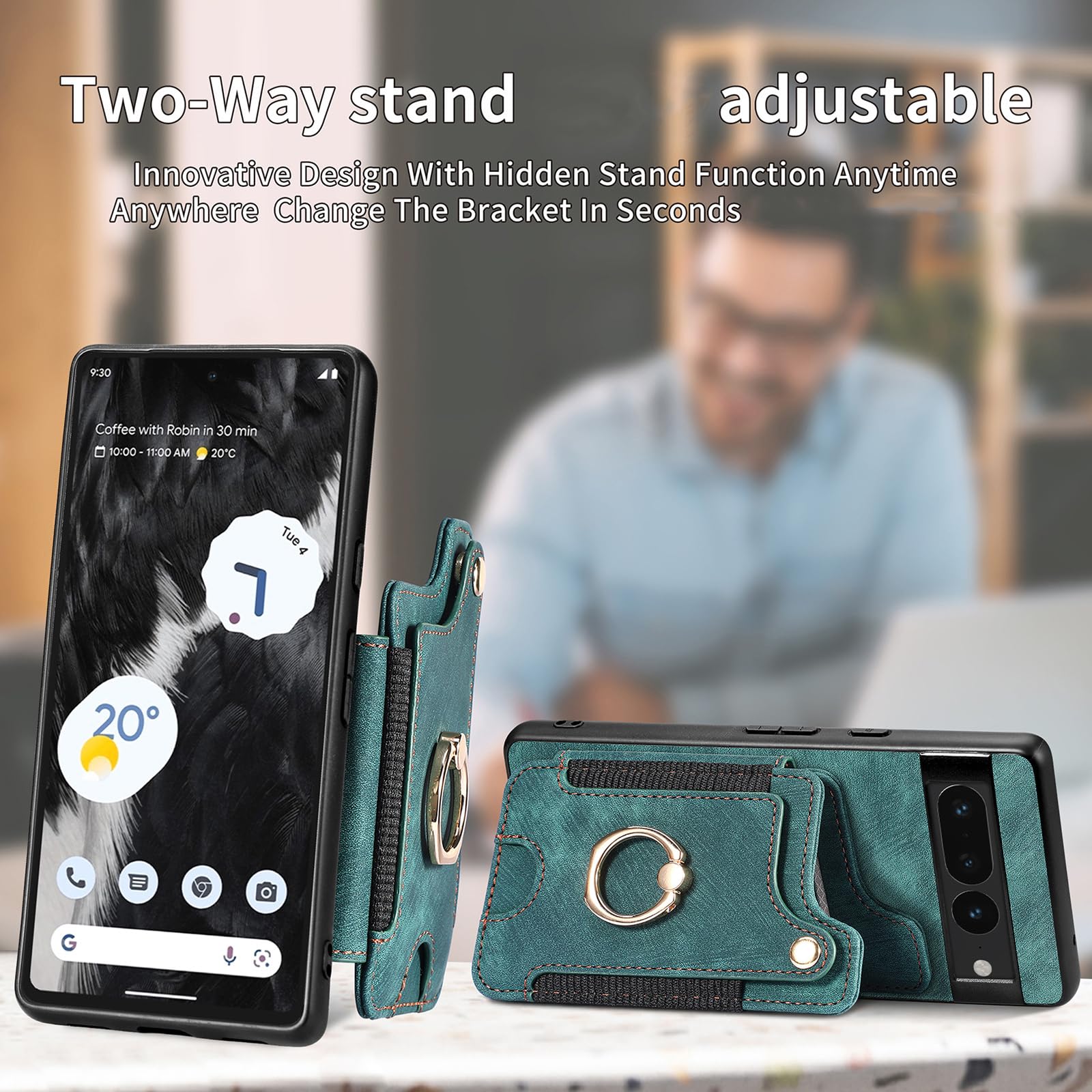 Etui do Google Pixel 11 Pro XL/ 11 Pro/ 11, uchwyt z portfelem