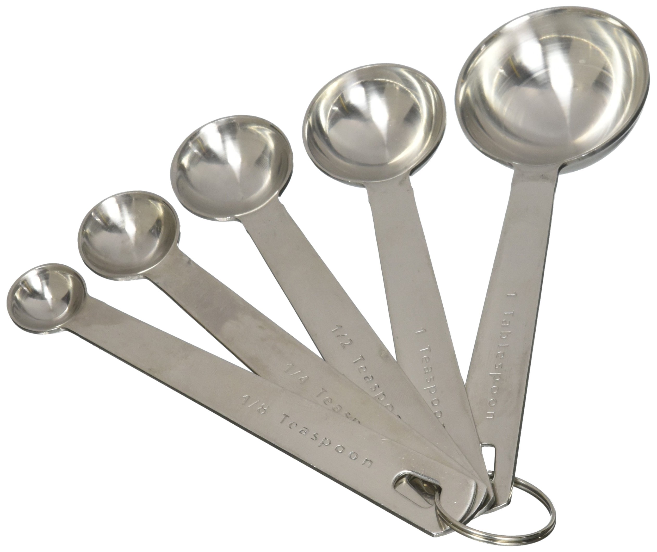 Stainless Steel Measuring Spoons, Set of 5