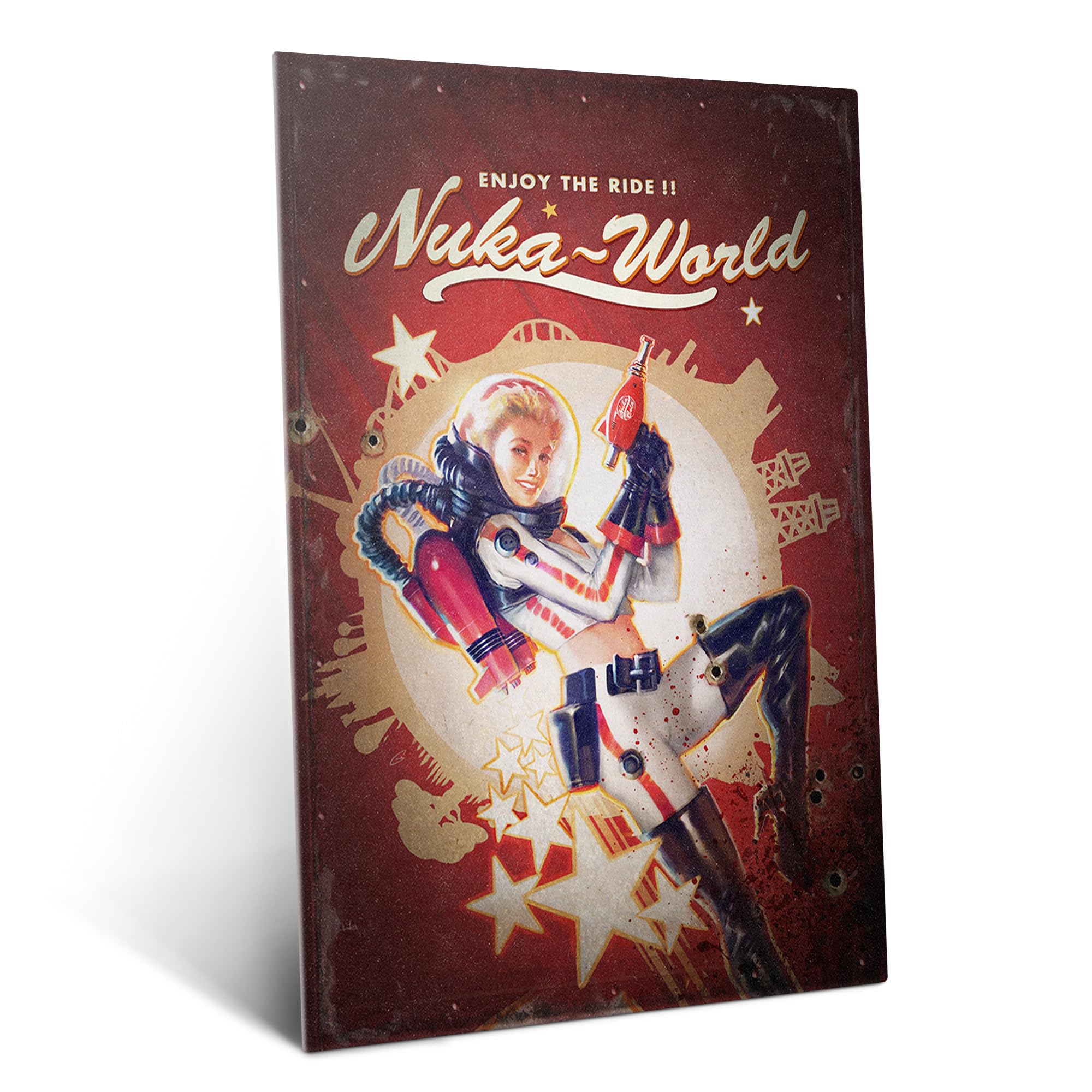Fallout:  Nuka World  (Metallposter) (Poster)