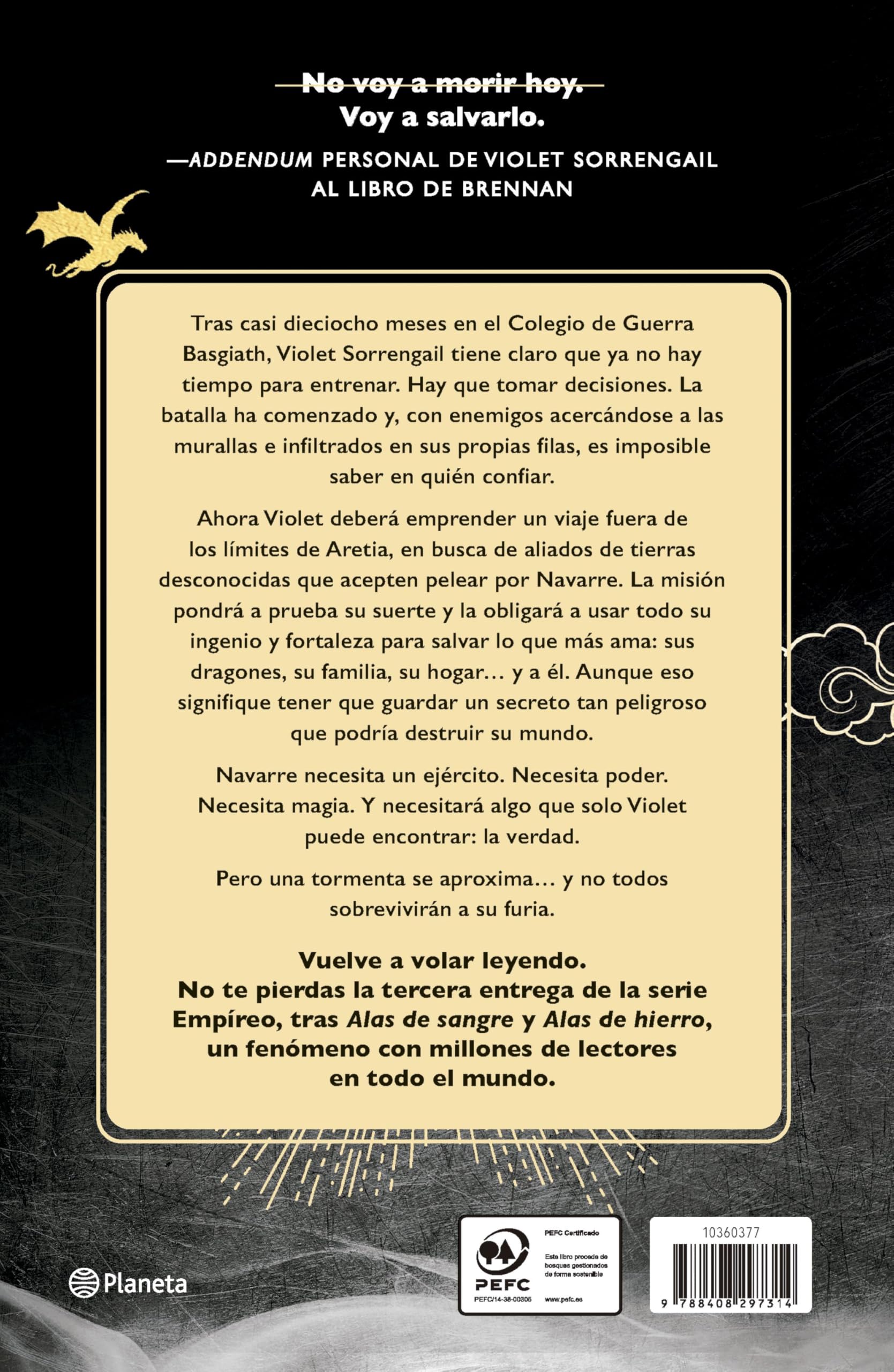 Alas de ónix (Empíreo 3) Edición limitada con cantos tintados (Planeta Internacional, Band 3)
