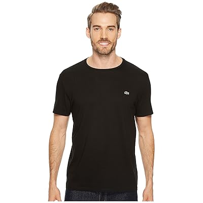 Lacoste Short Sleeve Pima Crew Neck T Shirts Men
