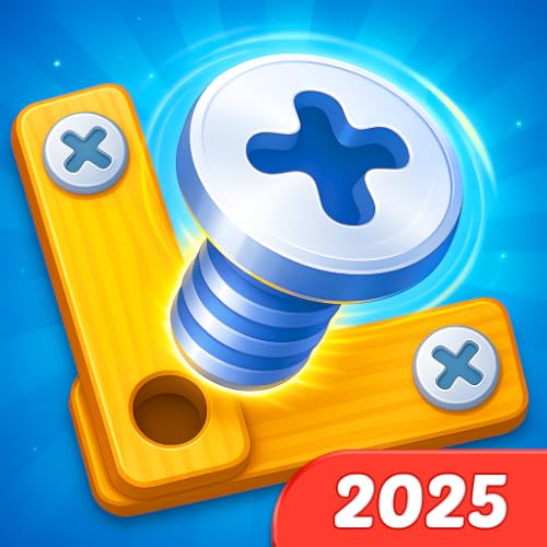 Wood Puzzle: Screws & Bolts