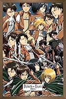 Vista 43 de Trends International Attack on Titan - Póster de pared, 22.375 x 34 pulgadas, póster y paquete de montaje