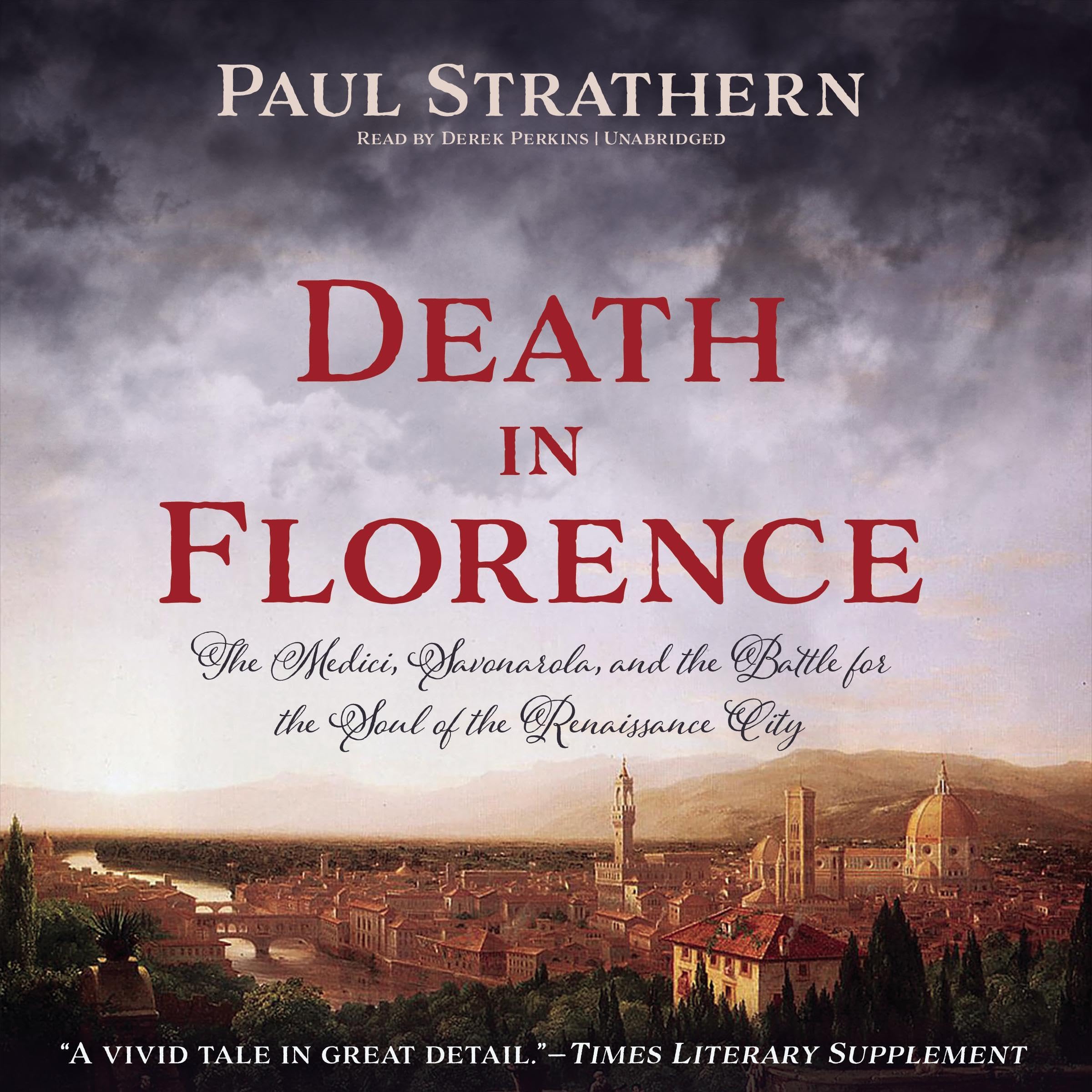 Cover art for Death in Florence
