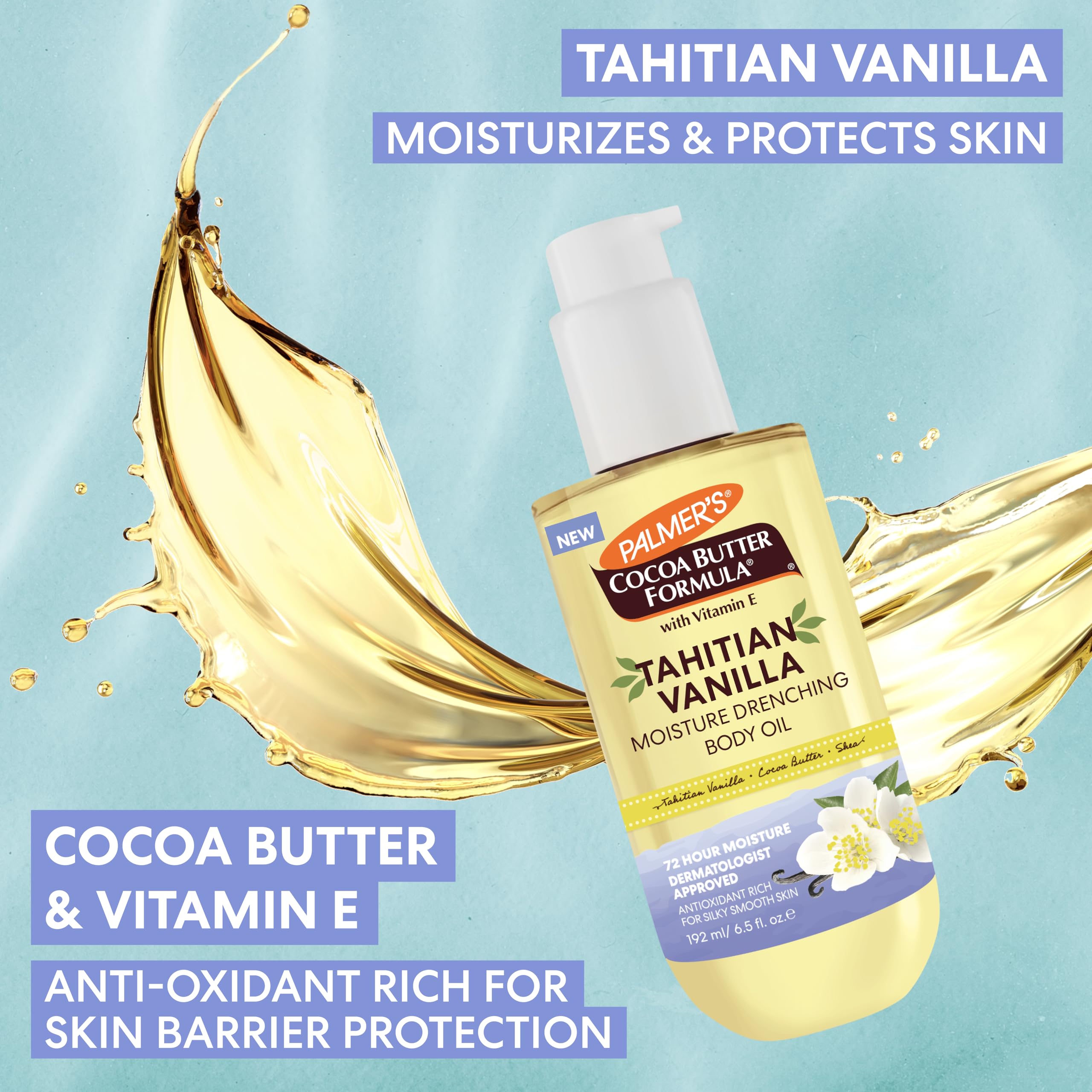 Palmer's Cocoa Butter Formula Tahitian Vanilla Body Care Bundle