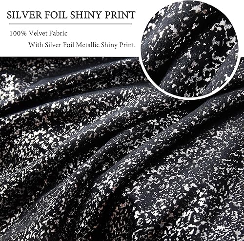 Miniatura 10 de EUCIOR Juego de 2 almohadas negras y doradas, almohadas negras de 24 x 24 pulgadas para sala de estar, almohadas negras y doradas, decoración de