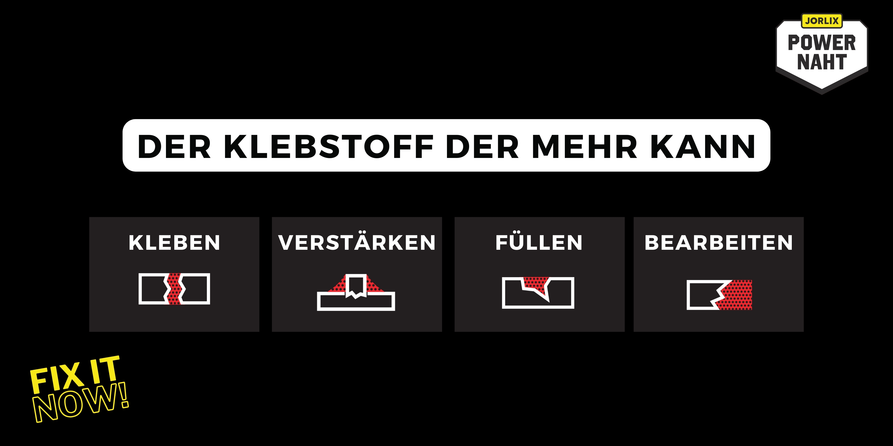 JORLIX POWERNAHT 2K Schweißnaht Kleber - Extra Starker Sekundenkleber Mit Füllgranulat