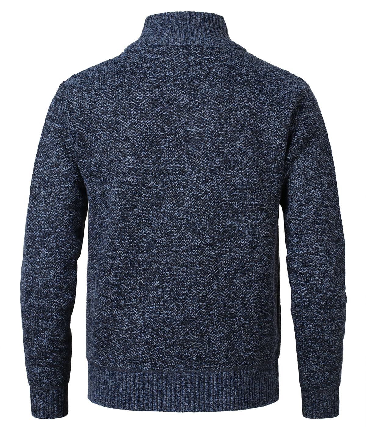 Maglione Cardigan da Uomo Giacca in Maglia a Cavo Maglioni Lavorato Manica Lunga Felpa Cardigans con Collo Alto Cerniera Cappotto in Pile Giubbotto