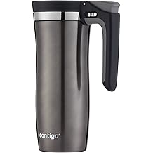 Contigo Handled AUTOSEAL Stainless Steel Travel Mug with Easy-Clean Lid 16 oz