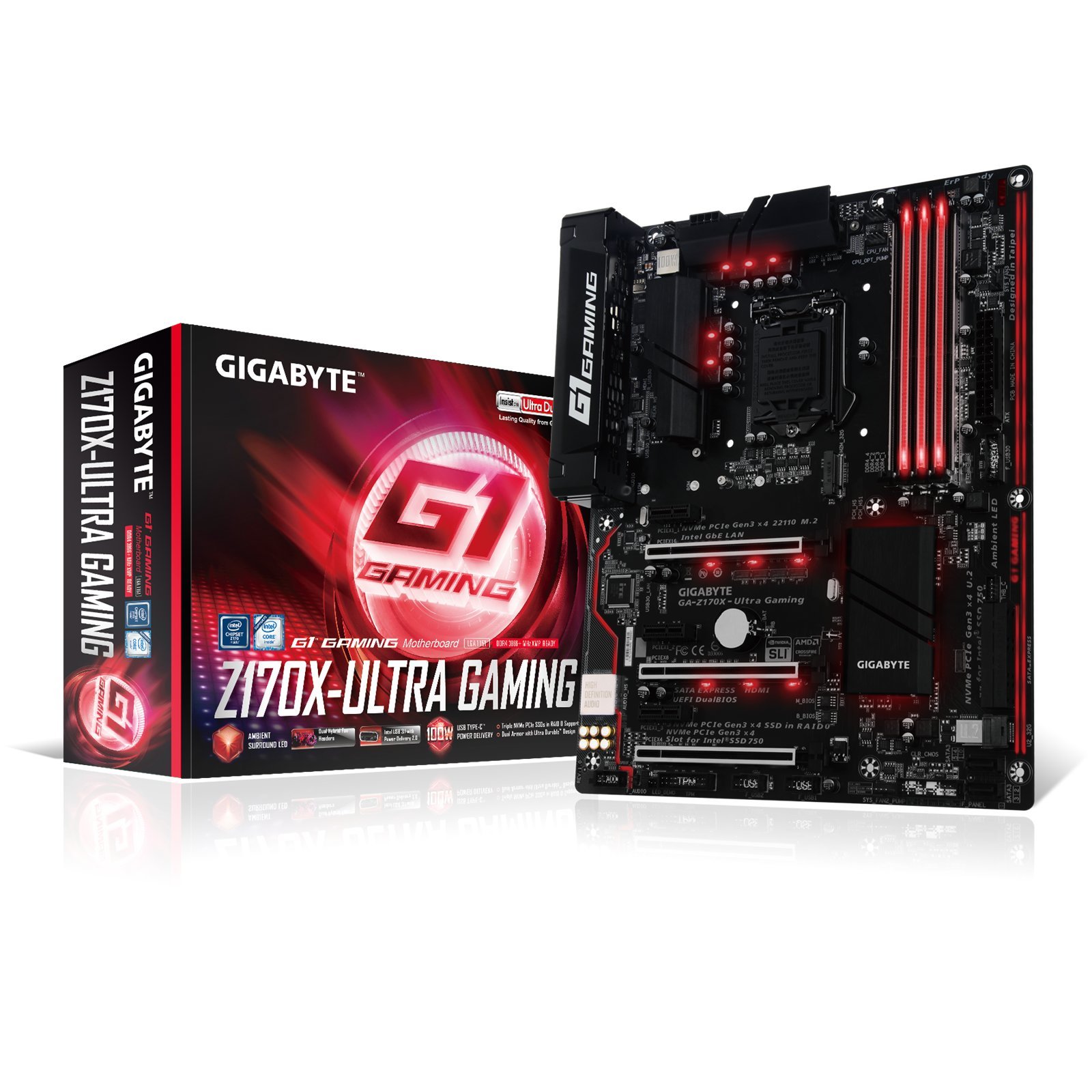 Amazon.com: Gigabyte LGA1151 Intel Z170 ATX Motherboard ATX DDR4