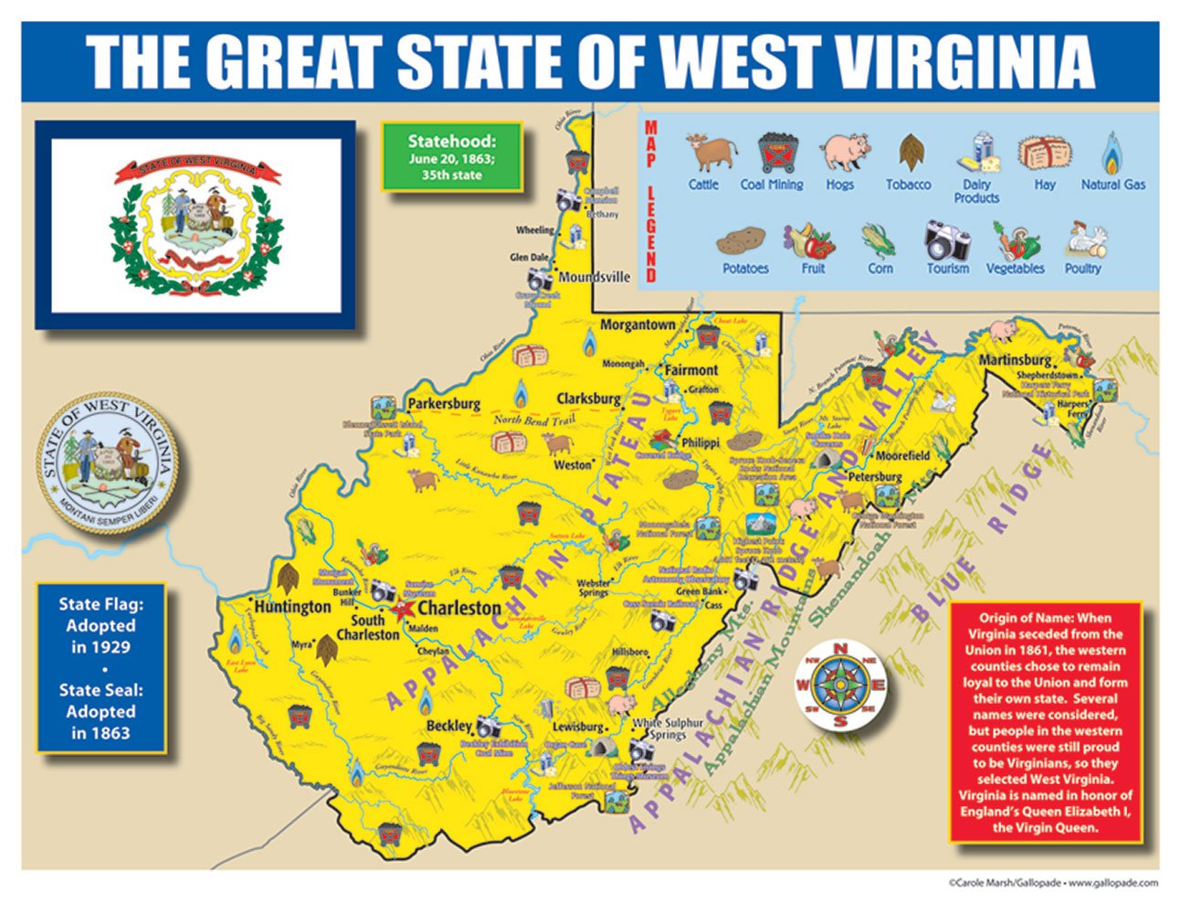 Glen Dale West Virginia Map