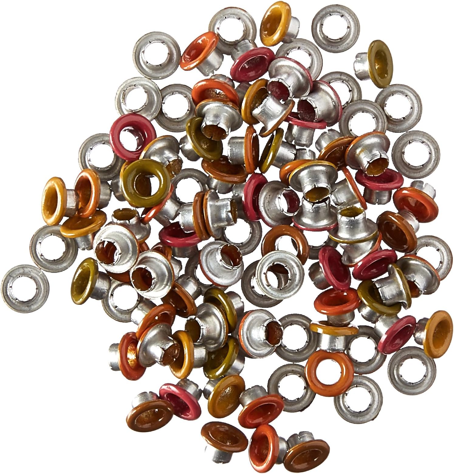 Eyelet Outlet Quicklets Round 84 Per Package - Fall 2 (Pack of 4)