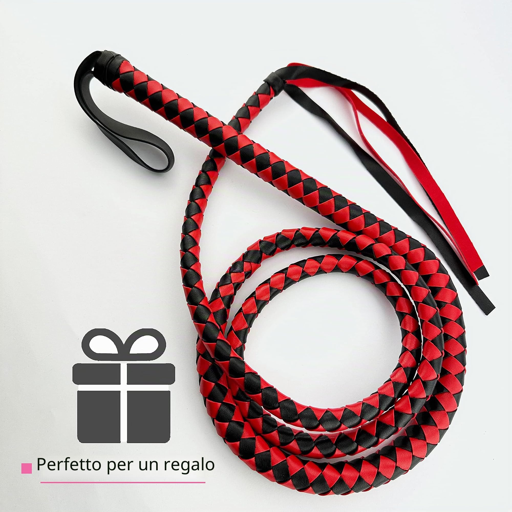 Flogger & frusta 195 cm Frusta BDSM sesso duro giochi erotici per coppie in pelle morbida per donne floggers & whips Sm FOPS B21-7