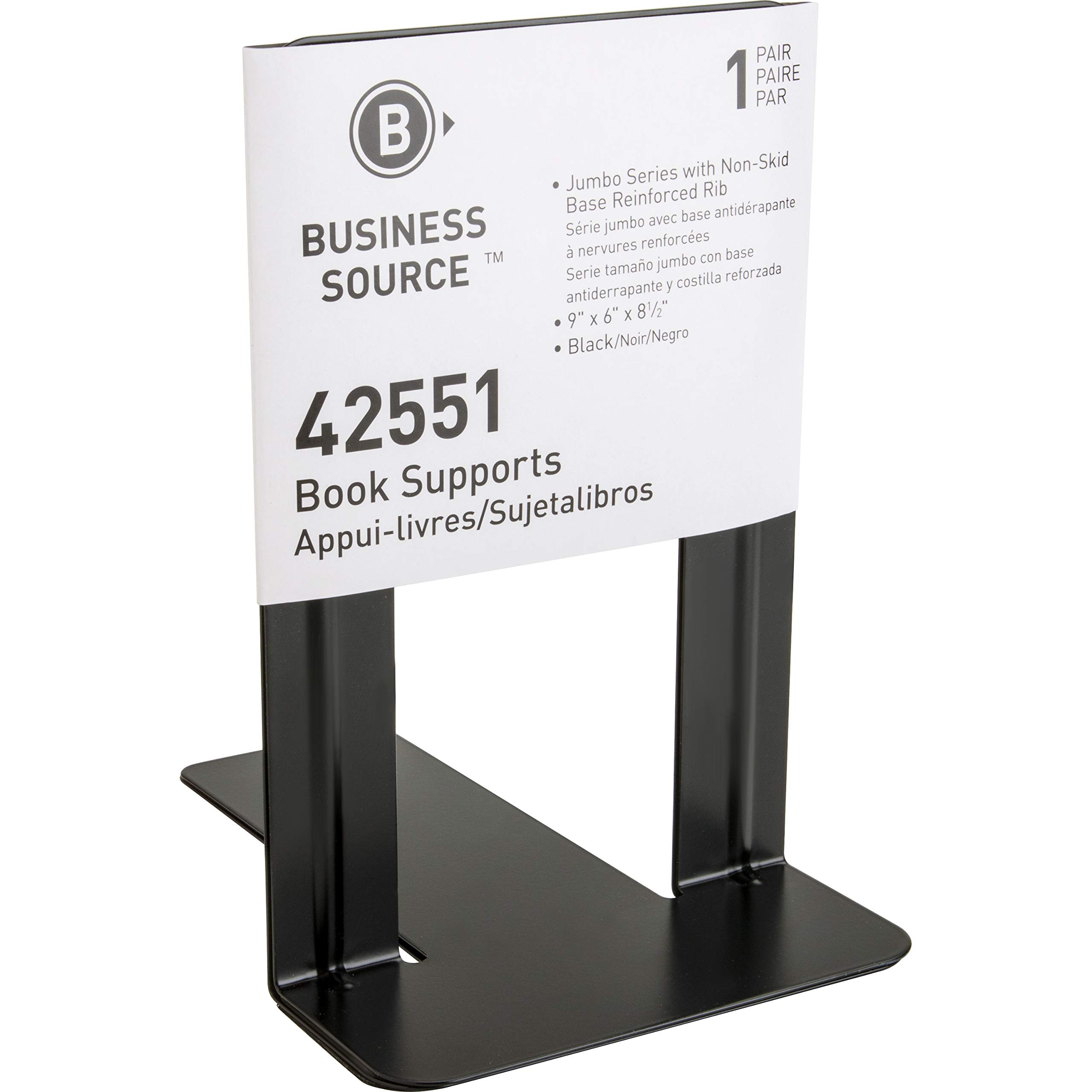 Business Source Sujetalibros Jumbo con Base de poliéster (BSN42551)