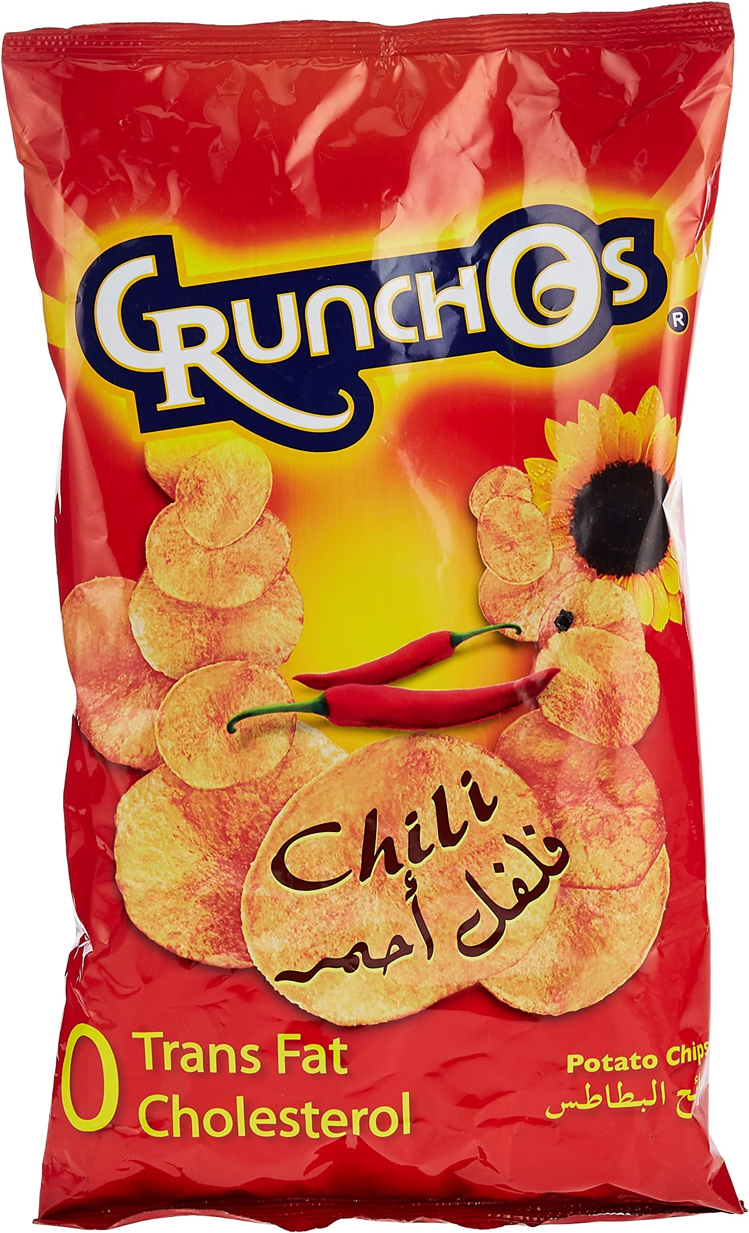 Crunchos Chilli Natural Potatoes, 150 gm