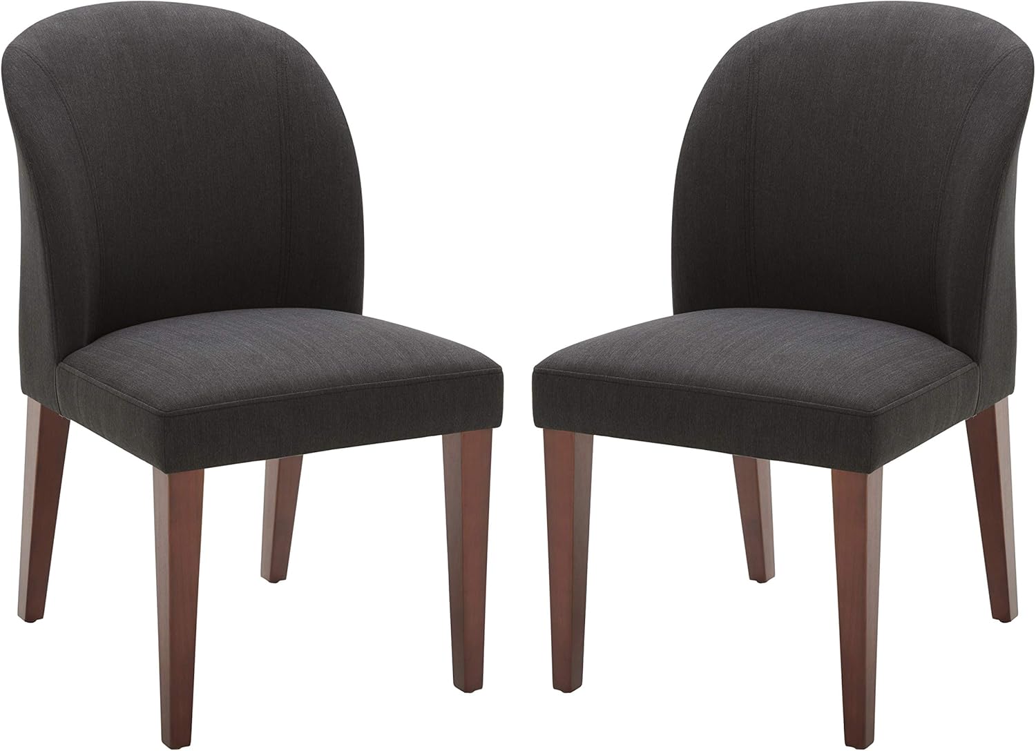 Amazoncom Amazon Brand Rivet Contemporary Curved Back Armless Dining Chair Amazoncom Amazon Brand Rivet Contemporary Curved Back Armless Dining Chair