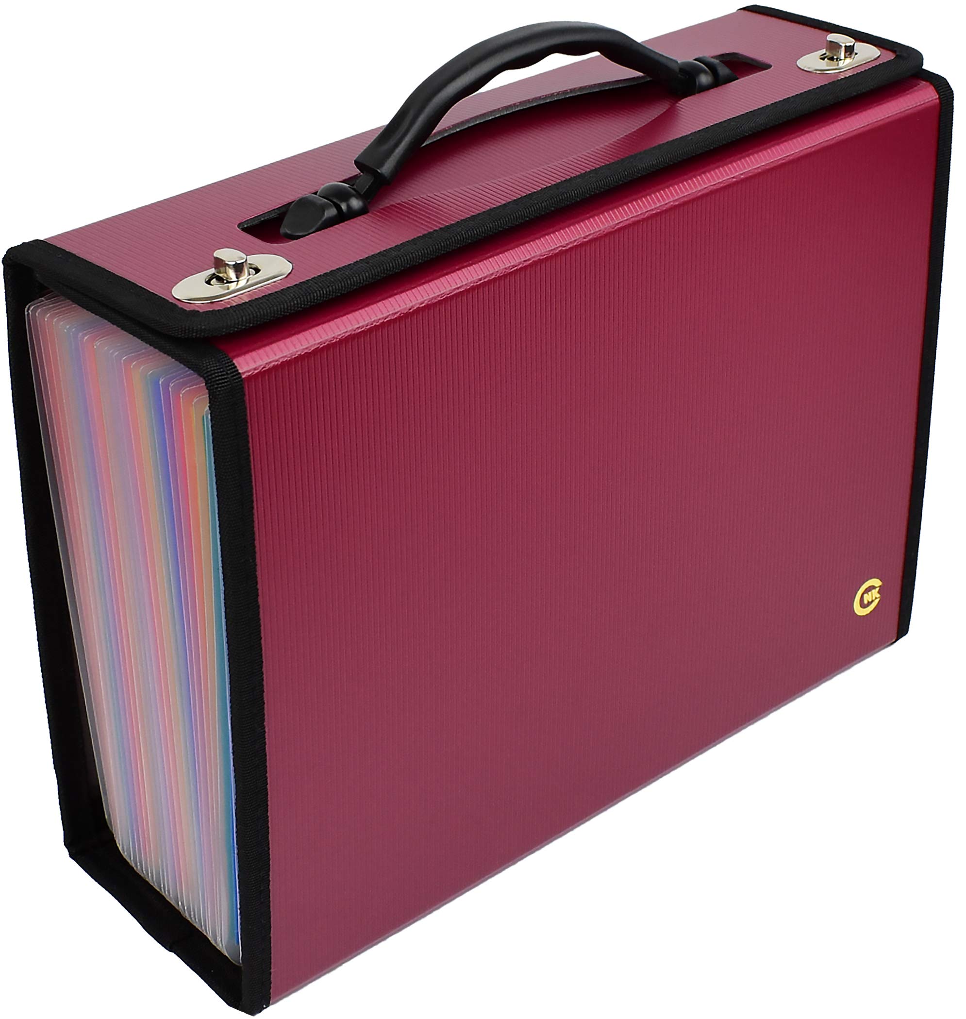 Amazon.com : CNK Accordion File Folders with 24 Pockets Organizer